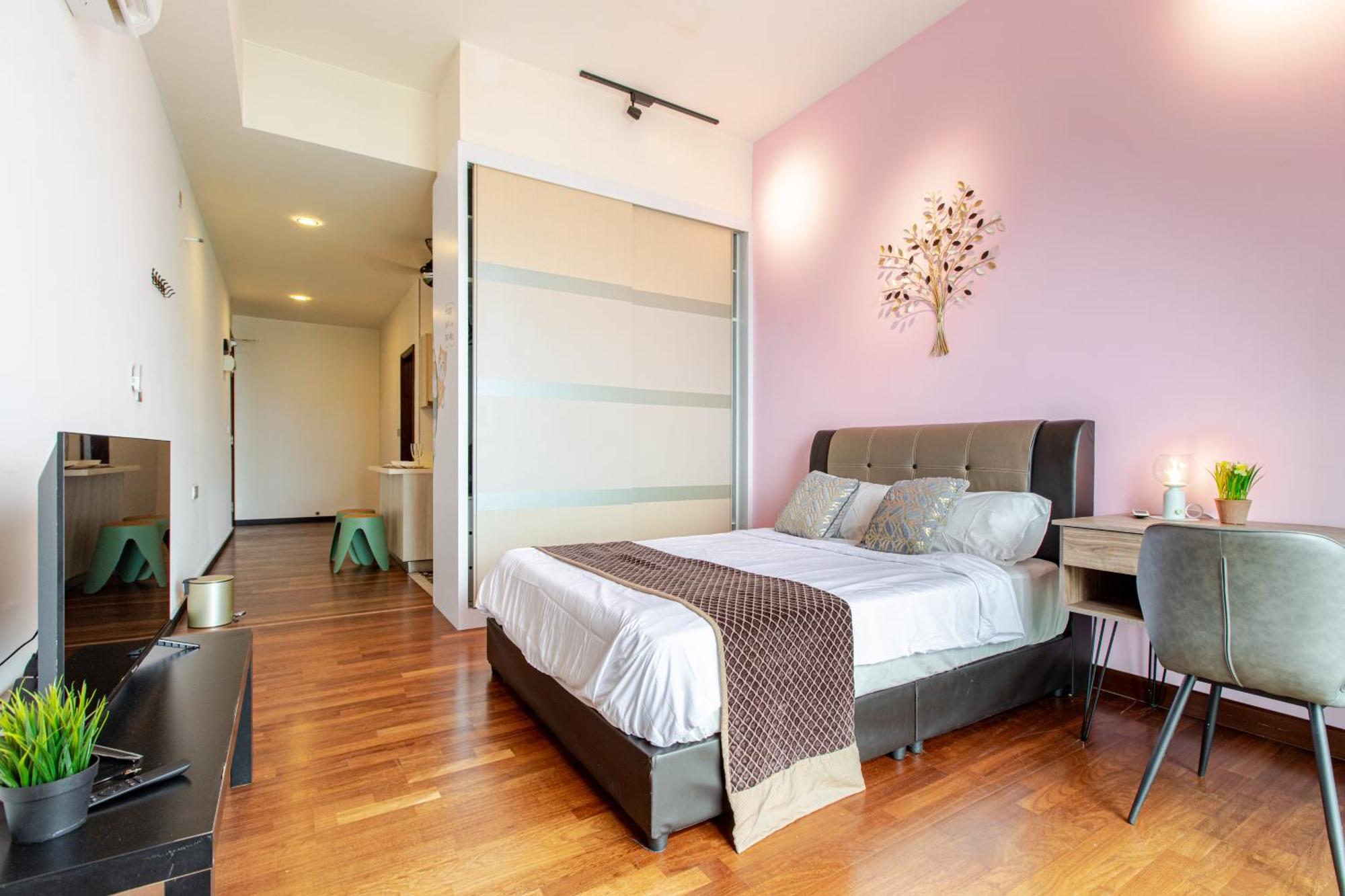 Paragon Suites Studios With Private Jacuzzi Near Ciq Rts Johor Bahru Exterior photo